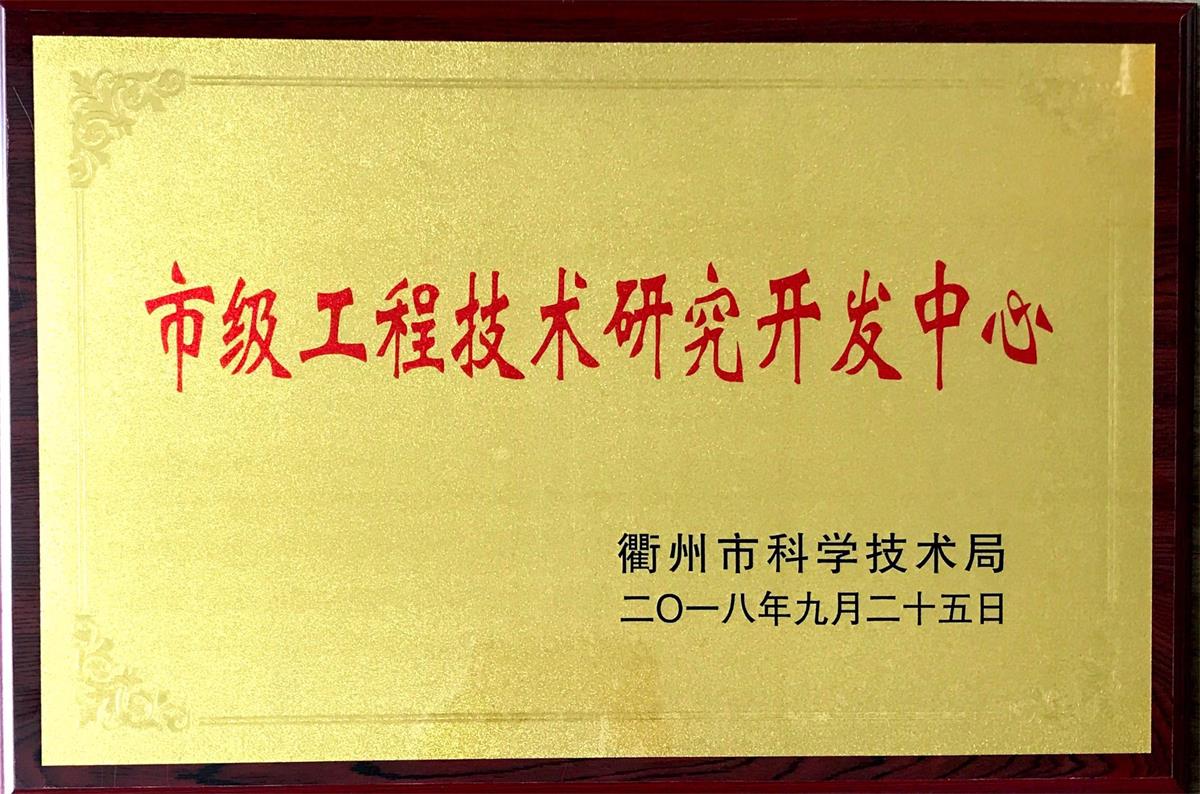 市级工程手艺研讨开辟中间